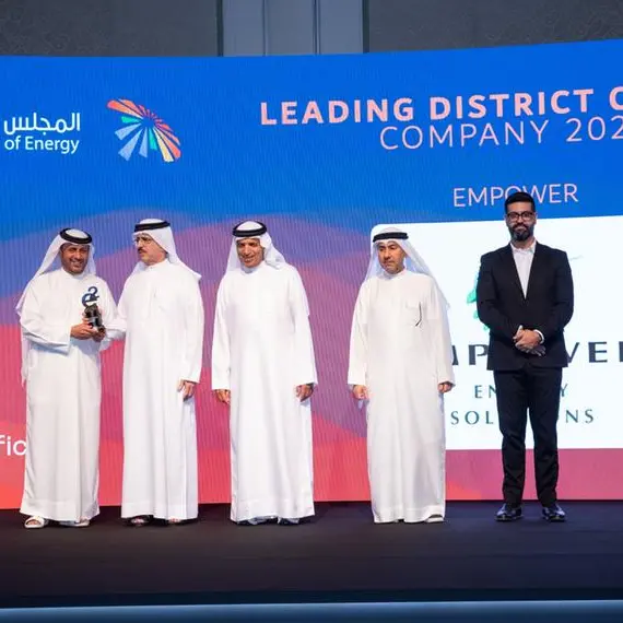 Dubai Supreme Council of Energy honors Empower with the title, the Leading District Cooling Company in Dubai