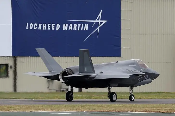 A RAF Lockheed Martin F-35B fighter jet taxis along a runway after landing at the Royal International Air Tattoo at Fairford, Britain July 8, 2016. Image used for illustrative purpose. Peter Nicholls, Reuters , Reuters Images