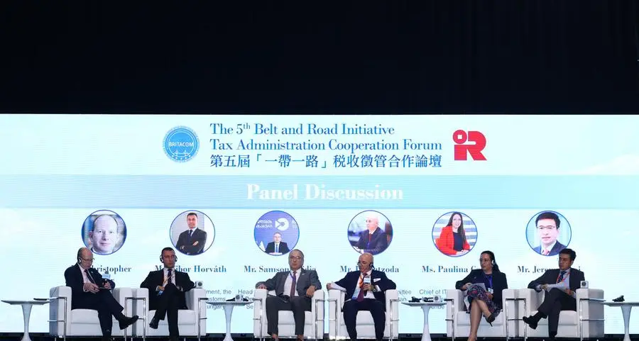 Federal Tax Authority participates in the Cooperation Forum of the Belt and Road Initiative in Hong Kong