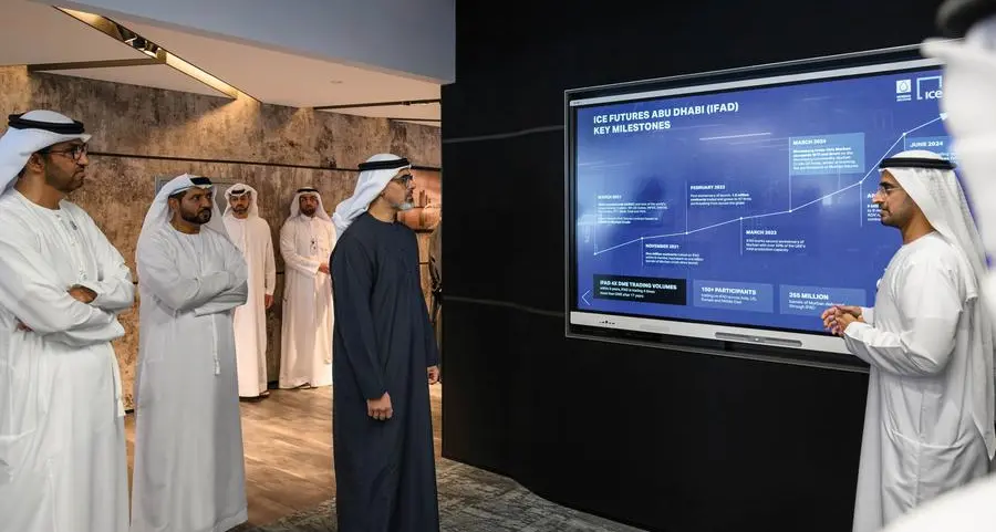 Khaled bin Mohamed bin Zayed visits ADNOC’s trading office and meets Emirati commodity traders