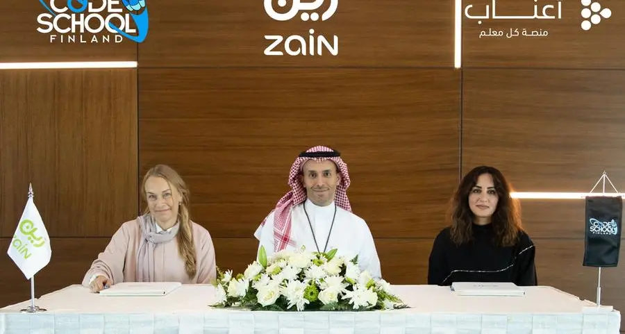 Zain KSA signs MoU with Aanaab and Code School Finland empowering and localizing digital education