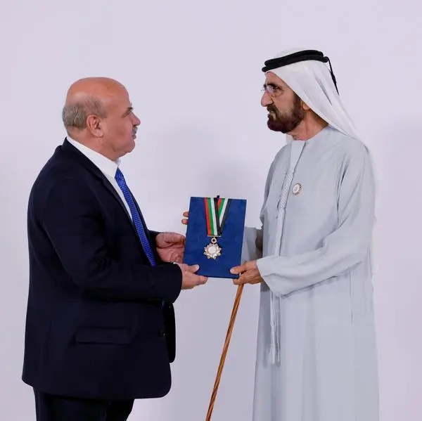 Azizi Developments’ Founder & Chairman, Mr. Mirwais Azizi, receives medal of His Highness Sheikh Mohammed Bin Rashid Al Maktoum for Philanthropy