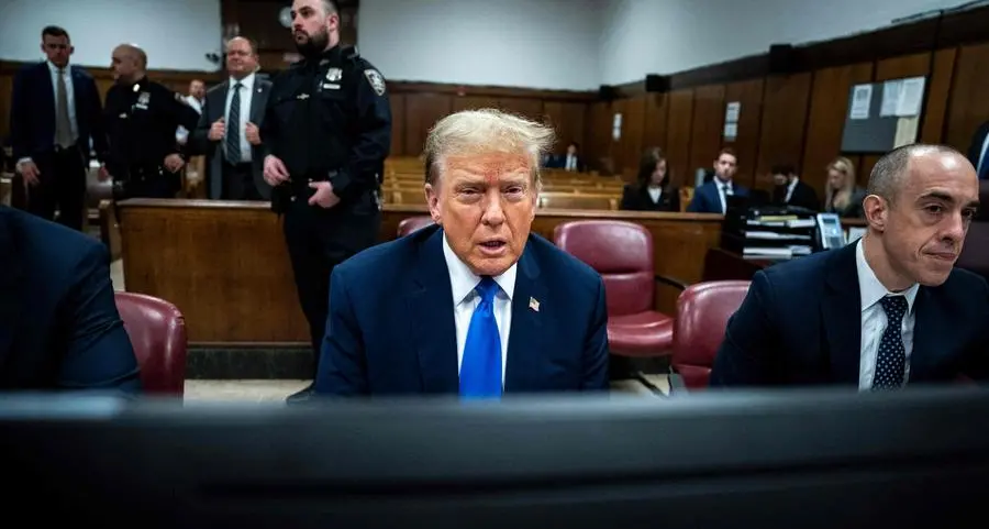 Trump back in court as jury takes shape