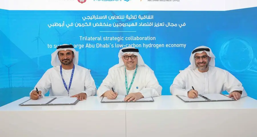 Department of Energy, ADIO and Masdar to support low-carbon hydrogen economy in Abu Dhabi
