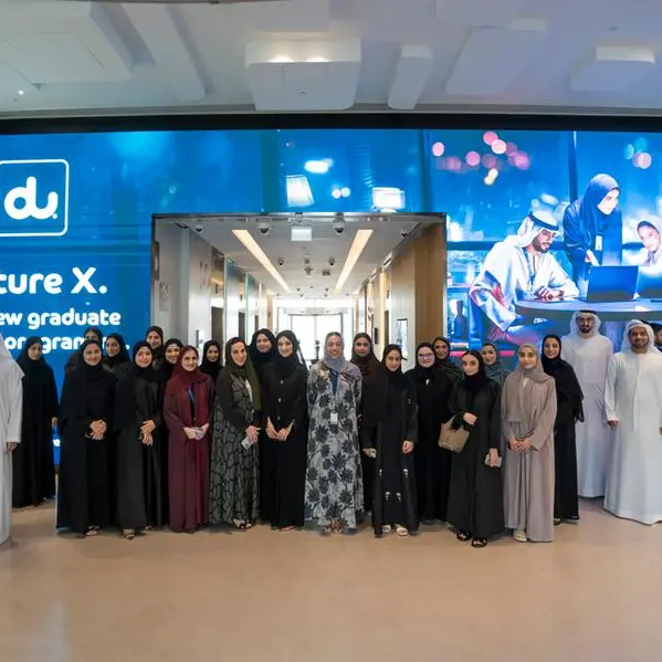 Du welcomes the first batch of Emirati graduates to Future X