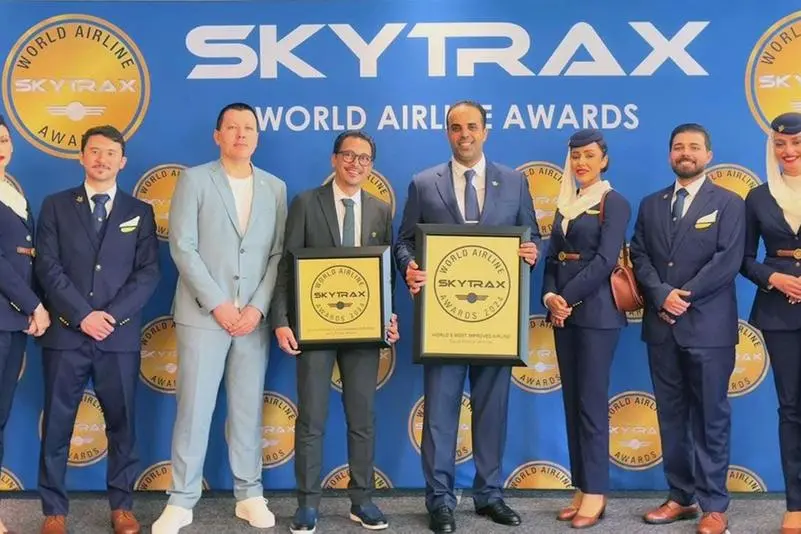 <p>Saudia wins The World&#39;s Most Improved Airline at the 2024 Skytrax World Airline Awards</p>\\n