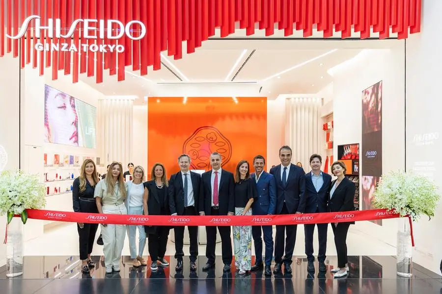 Shiseido Store opening in MOE. Image courtesy: Shiseido