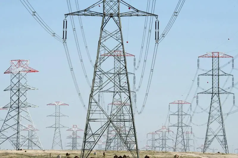Camels graze around power grid towers in the Kuwaiti desert . Stephanie McGehee, Reuters Image for illustrative purposes , Reuters Images