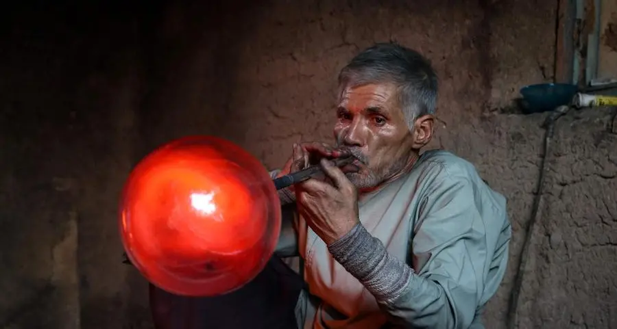 Fragile but unbroken, Afghan glassblowers refuse to quit