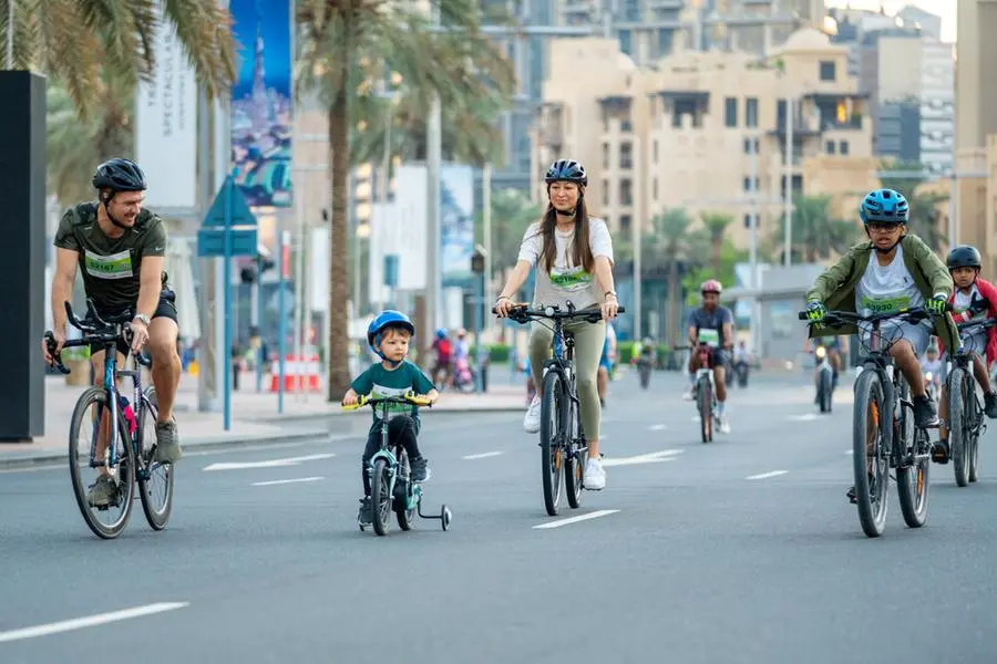This year\\u2019s event features routes for all, whether you\\u2019re a seasoned cyclist or just starting out. Image Courtesy: Dubai Fitness Challenge
