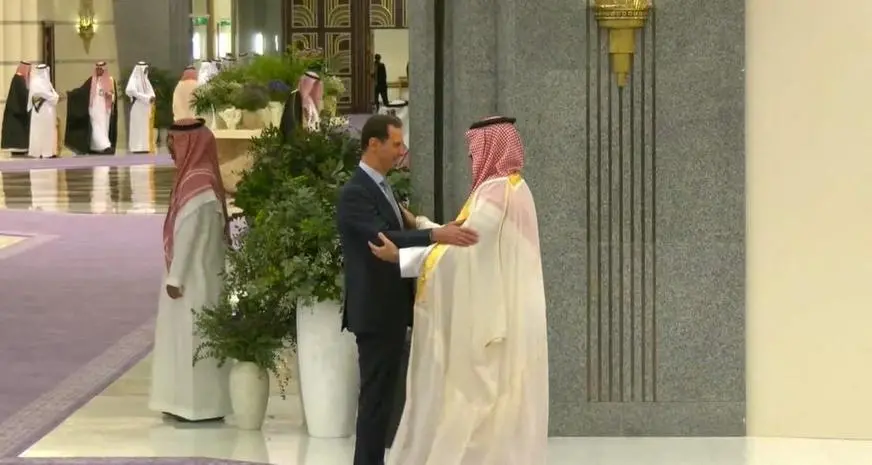 Syria's Assad meets Saudi Prince Mohammed in Jeddah for Arab League Summit