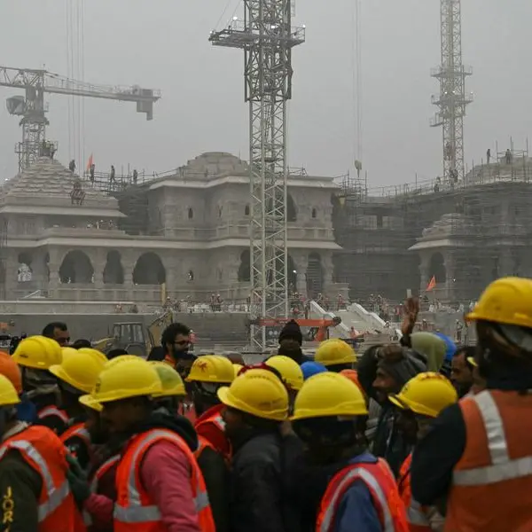 Indian town abuzz as divisive temple nears completion