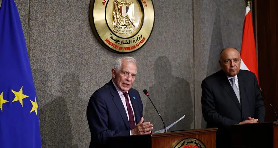 Egypt’s Shoukry, EU’s Borrell tackle Gaza conflict at Riyadh summit