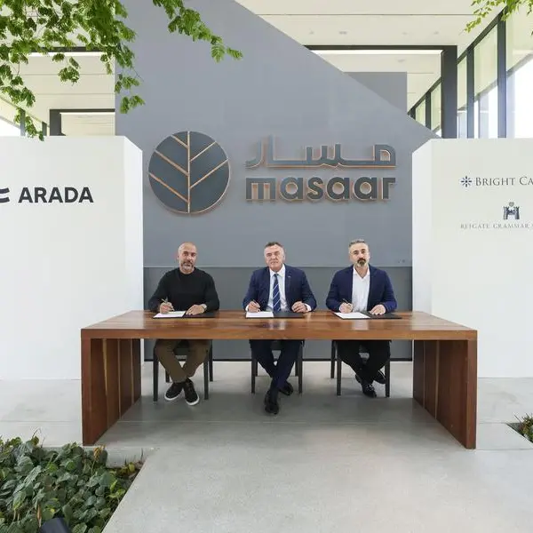 Arada partners with Bright Capital Investment to bring the UK’s 350-year-old Reigate Grammar School to Sharjah megaproject Masaar
