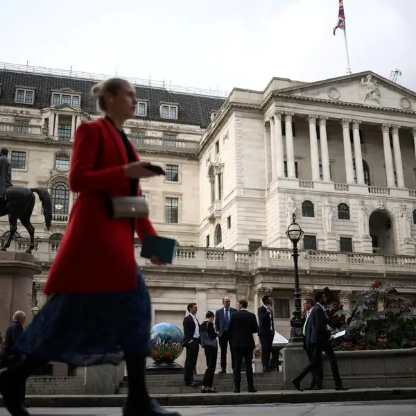 Stronger business surveys positive for UK's 2024 outlook, BoE's Greene says