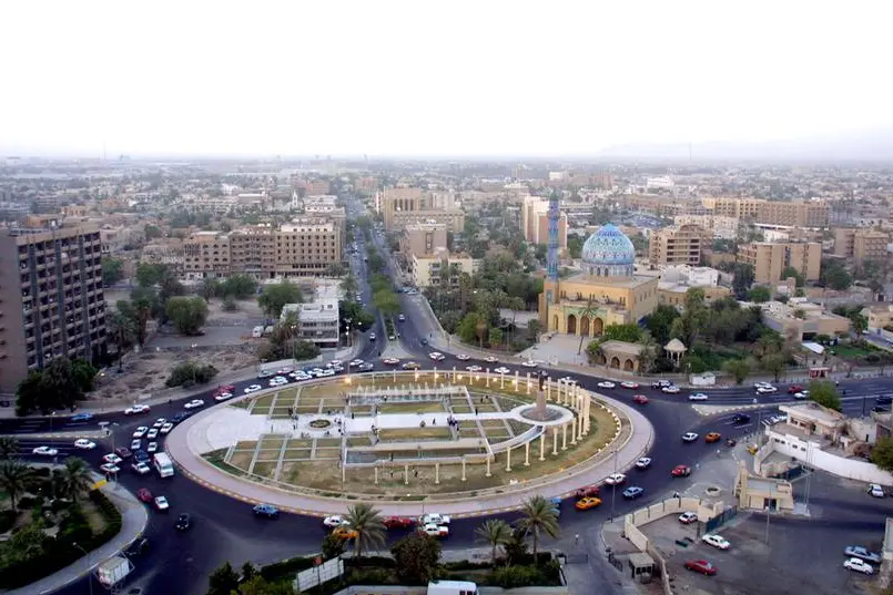 The skyline of the city is shown August 5, 2002 in Baghdad, Iraq. The nation celebrated the 14th anniversary of the end of the 1980-88 Iraq-Iran War August 8, 2002 with a wreath laying ceremony and a military parade. Iraqi President Saddam Hussein used the occasion to announce that he is not afraid of U.S. military threats. (Photo by Salah Malkawi/Getty Images) Image used for illustrative purpose , Getty Images