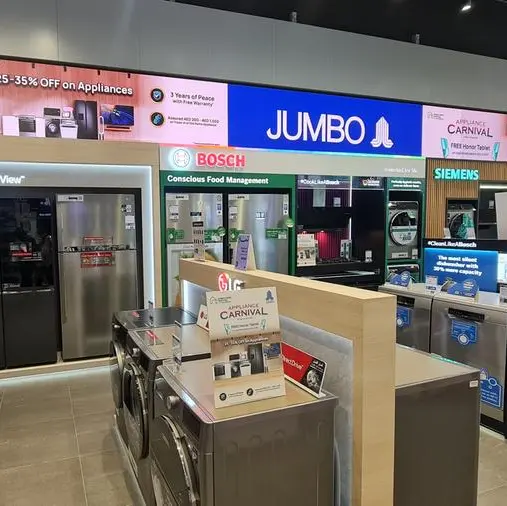 Jumbo Electronics unveils appliance carnival across 17 UAE stores for Dubai Home Festival 2024