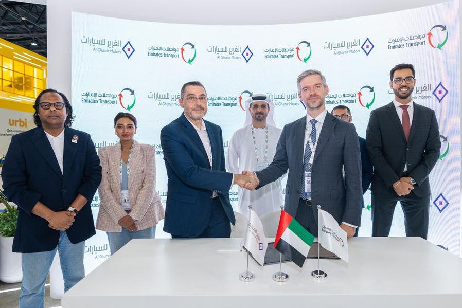 Emirates Transport Signs Memorandum of Understanding with Al Ghurair Motors at Gitex Global