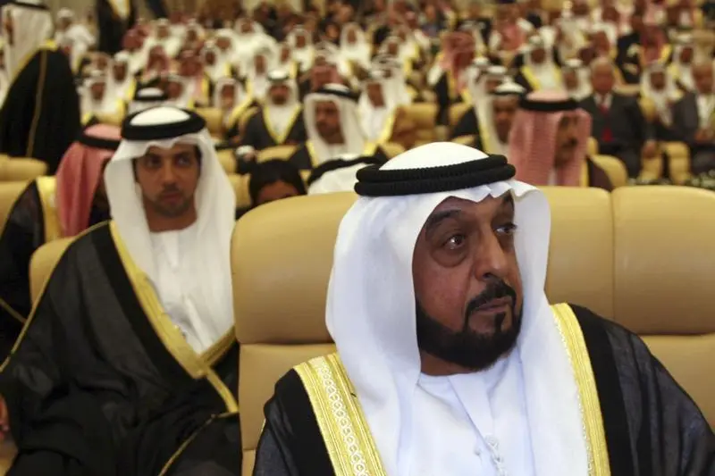 Ruler of UAE Sheikh Khalifa bin Zayed attends the opening ceremony of the 3rd OPEC Summit in Riyadh November 17, 2007. REUTERS/Ali Jarekji (SAUDI ARABIA) , Ali Jarekji