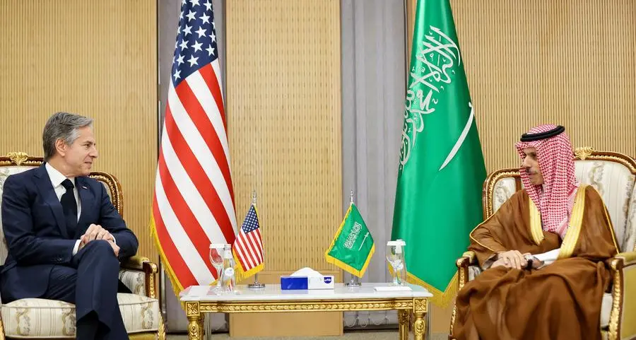 Saudi FM meets with US counterpart in Riyadh