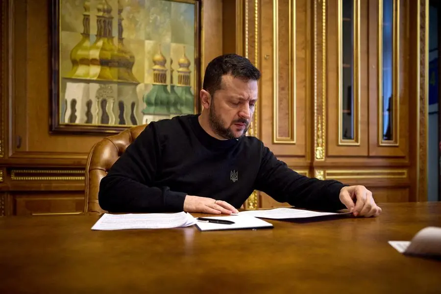 Ukraine's Zelenskiy signs new army mobilization law