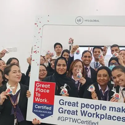 VFS Global certified Great Place to Work in the UAE and KSA