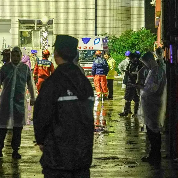 10 dead, 1 trapped after gym roof collapse in China