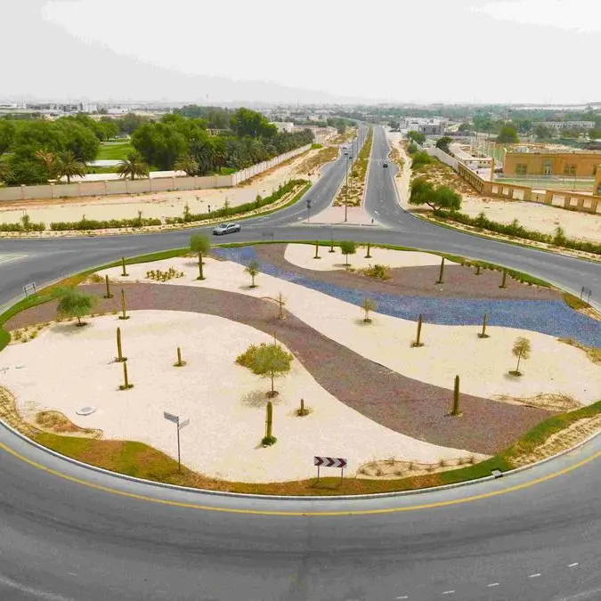 Dubai Municipality completes beautification work on 4 roundabouts with new design