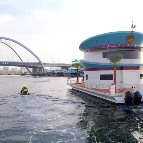 Dubai Civil Defence launches the world's first mobile floating fire station
