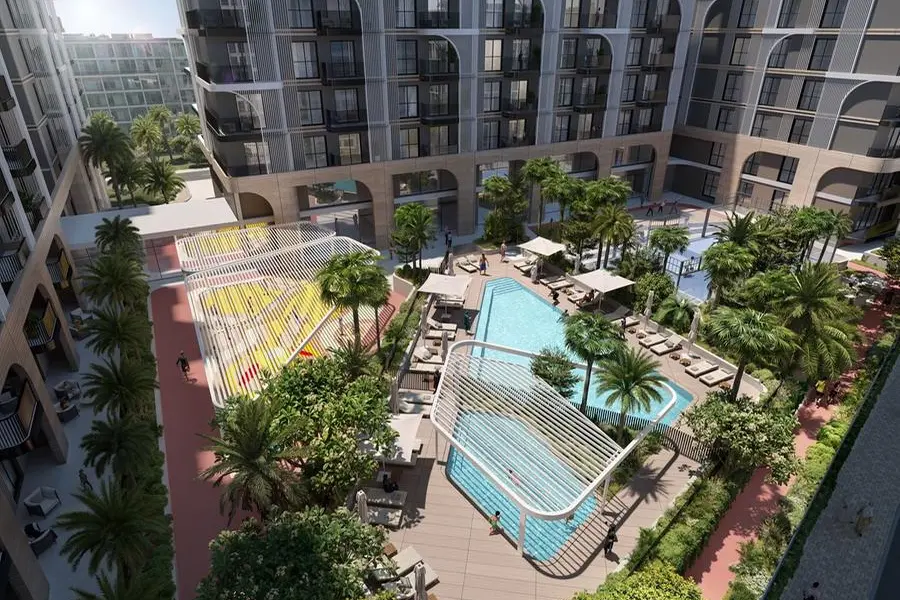 Aldar launches \\u2018Nouran Living\\u2019 in Saadiyat Island\\u2019s Marina District. Image courtesy WAM.