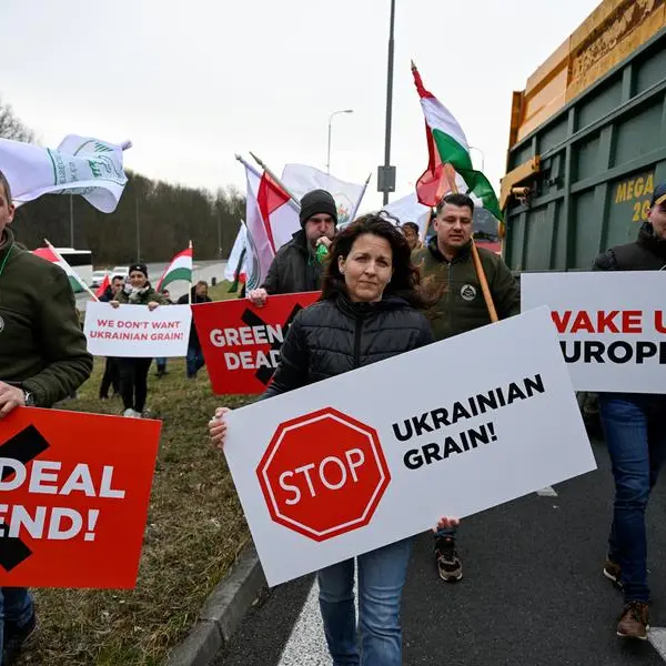 Czech, Slovak farmers block borders in protest