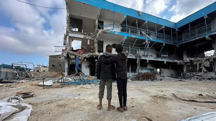 Gaza children yearn for their school days before conflict