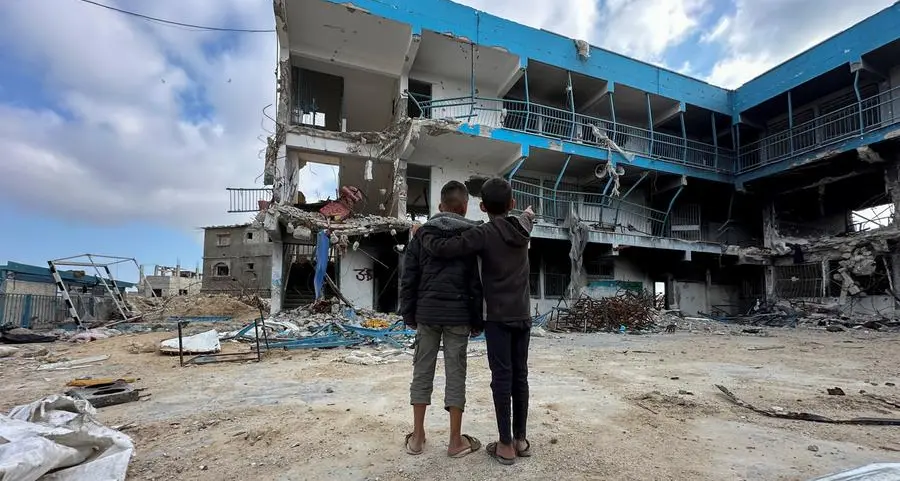 Gaza children yearn for their school days before conflict
