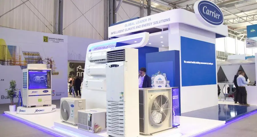 Carrier showcased cooling solutions for Saudi Arabia market in the BIG5 Construct Saudi