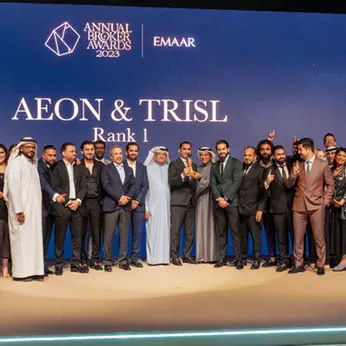 Mr. Saleem Karsaz leads Aeon & Trisl Real Estate to secure the #1 spot at Emaar’s Annual Broker Awards 2023