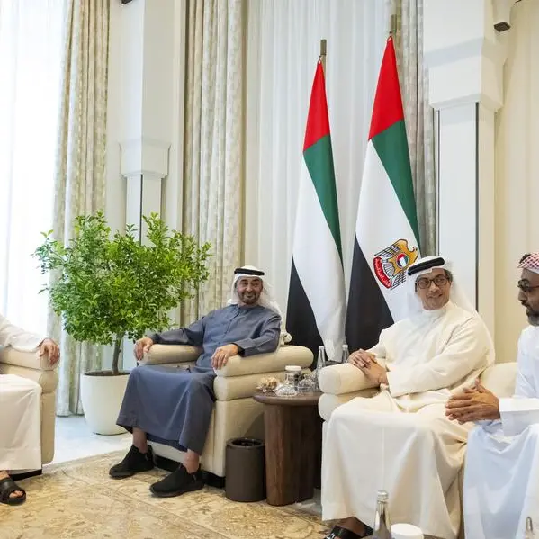 UAE President receives Sheikh Hamdan bin Mohammed bin Rashid