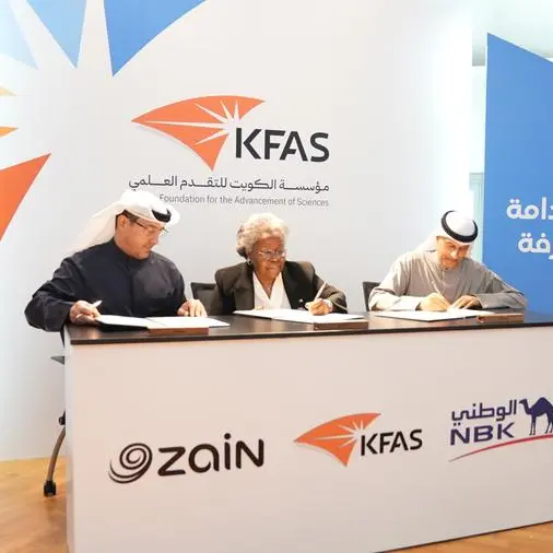 NBK and Zain sign MoU with KFAS to launch a digital program to shape the future of Kuwaiti youth