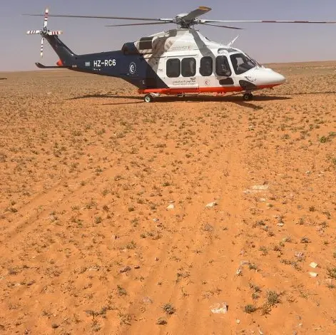 Air Ambulance saves man in remote desert crash
