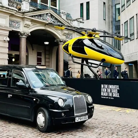 UAE unveils Flying Taxi in London