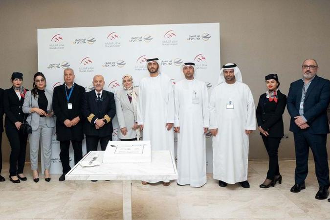 Sharjah Airport receives first ‘Fly Oya’ flight from Libya