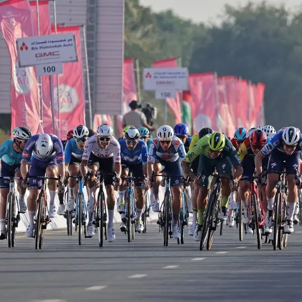 Visma's Kooij beats elite clique at UAE Tour stage 5