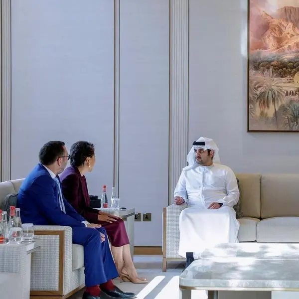 Maktoum bin Mohammed meets with President and CEO of State Street Global Advisors