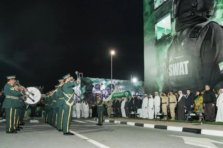 Opening ceremony of the UAE SWAT Challenge 2024. Image Courtesy: Dubai Police