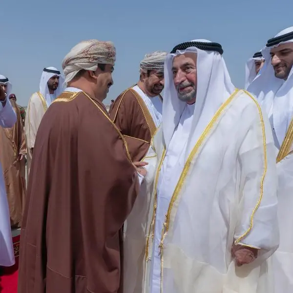 Sharjah Ruler arrives in Muscat on two-day official visit