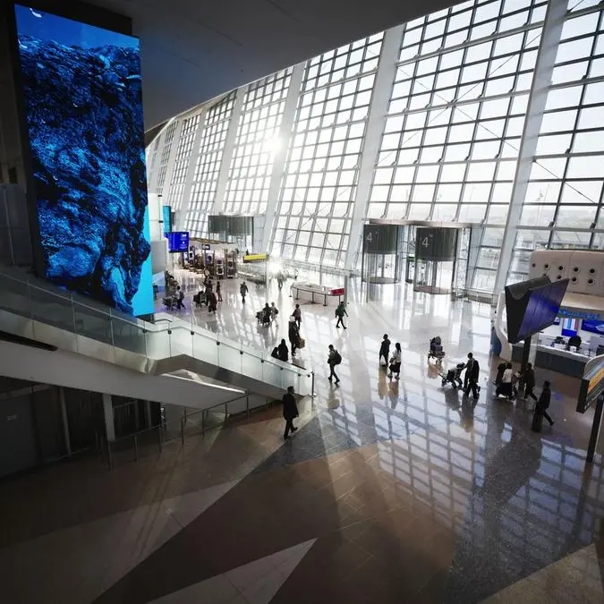 Zayed International Airport features artwork collection series