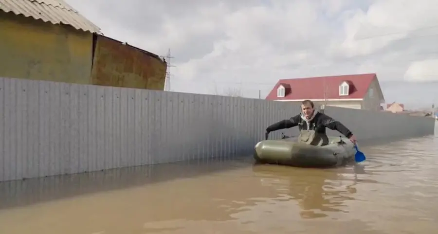 Peak of flooding in Russia's Orsk has passed