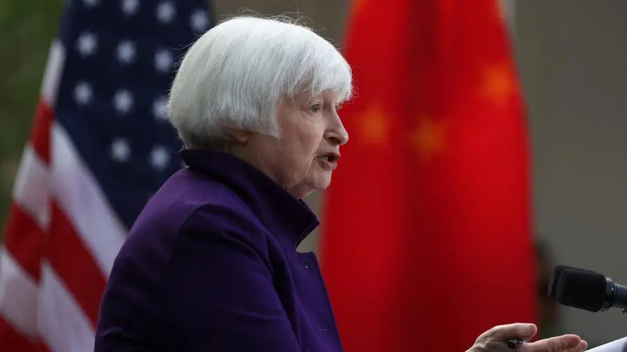 Yellen to call for US, Europe to stand together on Russia, Iran