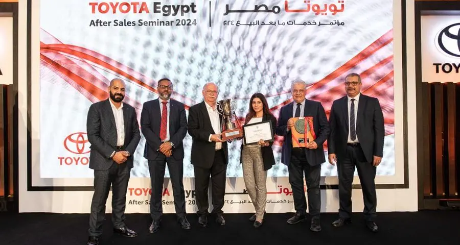 Toyota Egypt continues to garner awards, enhance regional standing in various domains