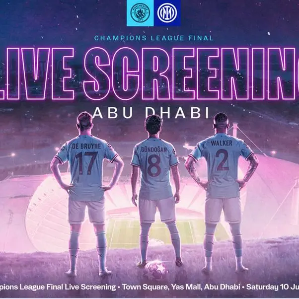 Manchester City to host live screening of Champions League Final at Town Square, Yas Mall
