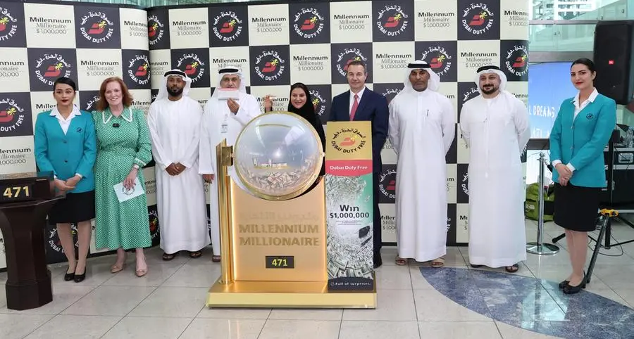 Group of 10 wins $$1mln in Dubai Duty Free Millennium Millionaire promotion